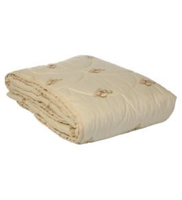Одеяло "Престиж-овечья шерсть" глоссатин 300г/м2 чемодан